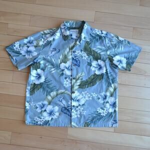 Vintage Bishop St. Hawaiian Shirt Size L